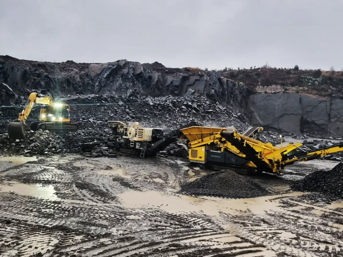 Knuseverk og mobilknusing i Kragerø - Steintransport