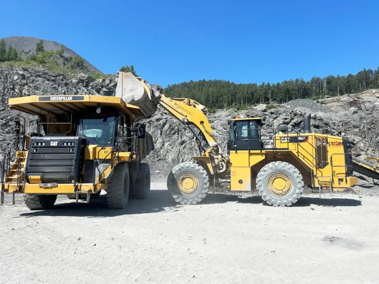 Masseforflytning i Kragerø - Steintransport