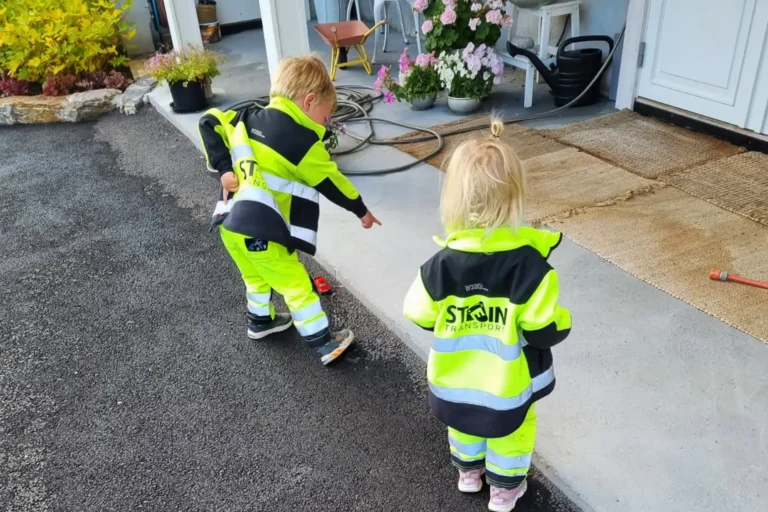 Steintransport, der barnedrømmer blir virkelige.